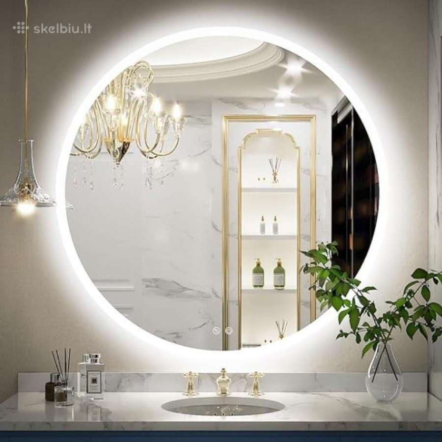 LED veidrodis Toti 80cm su šildymo funkcija - nuotraukos Nr. 2