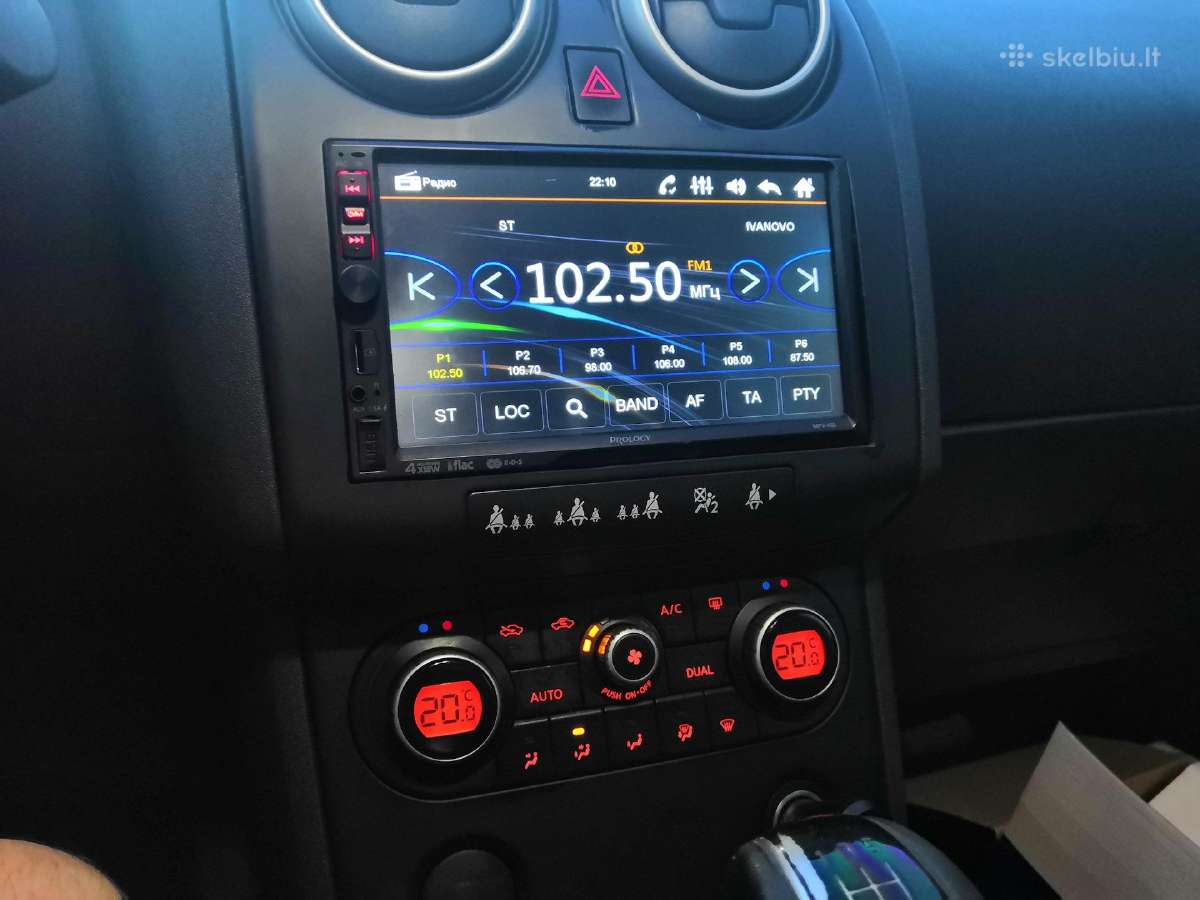 Nissan qashqai kaskai kaškai multimedija - nuotraukos Nr. 9