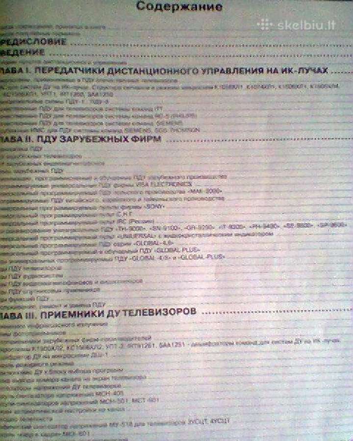 Knyga distancinio valdymo pultai - nuotraukos Nr. 2