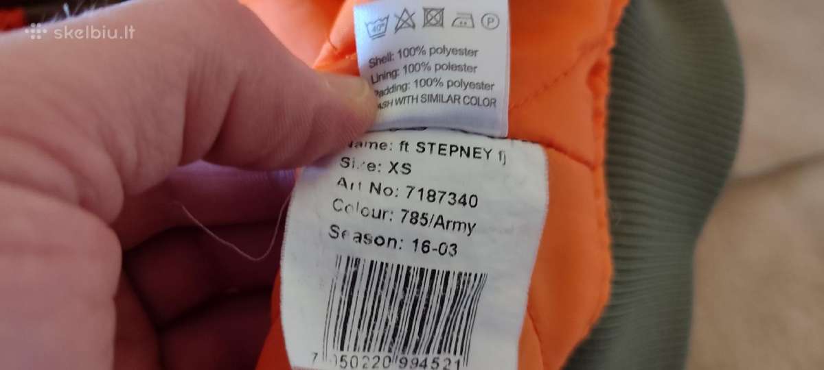 Bomber stiliaus striukė Xs/s dydžio - nuotraukos Nr. 10