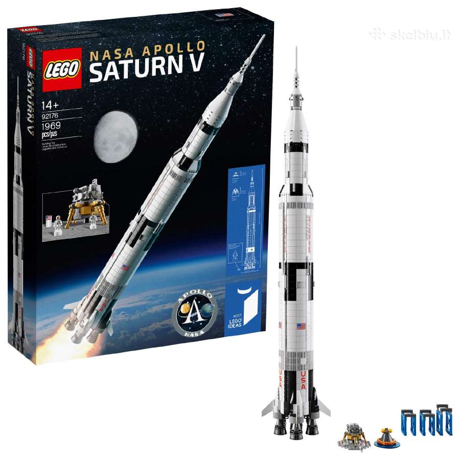 Parduodu lego Nasa Apollo suturn V
