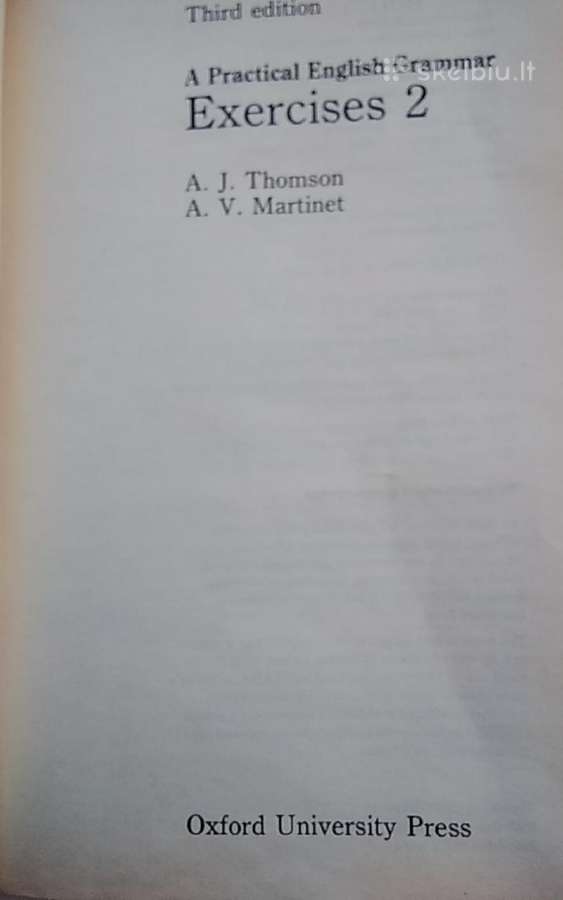 A Practical English Grammar Exercises 2 - nuotraukos Nr. 2