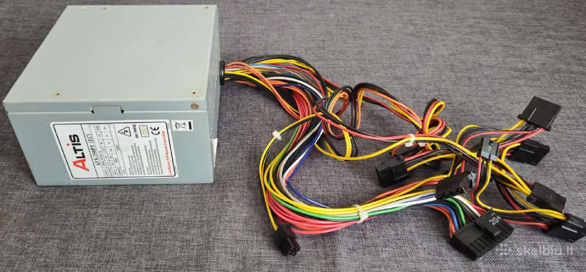 Maitinimo blokas Altis Atx-350pt(ec) 350w - nuotraukos Nr. 2