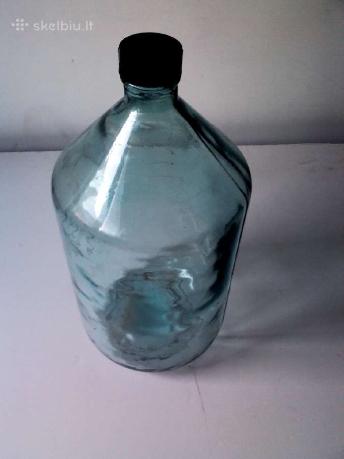 Sulai stiklinis butelis talpa 20 L - nuotraukos Nr. 2