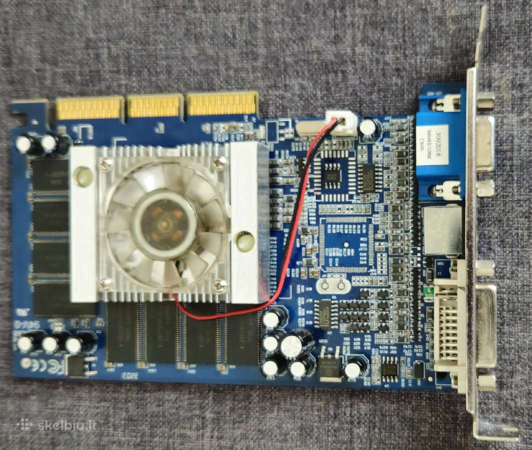 Vaizdo plokštė Invidia Geforce4 440 8xagp 128mb - nuotraukos Nr. 3