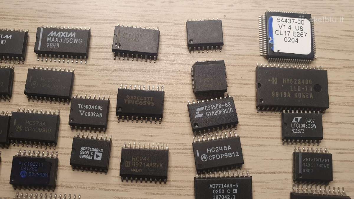 Smd mikroschemos ir netik - nuotraukos Nr. 4