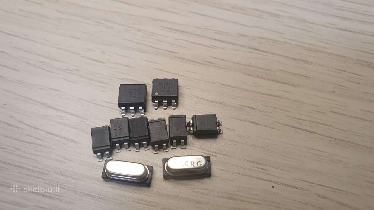Smd mikroschemos ir netik - nuotraukos Nr. 18