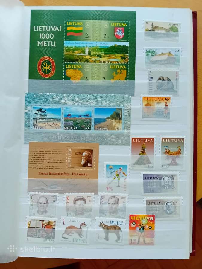 Pašto ženklai Lietuva 1990-2014m - nuotraukos Nr. 9