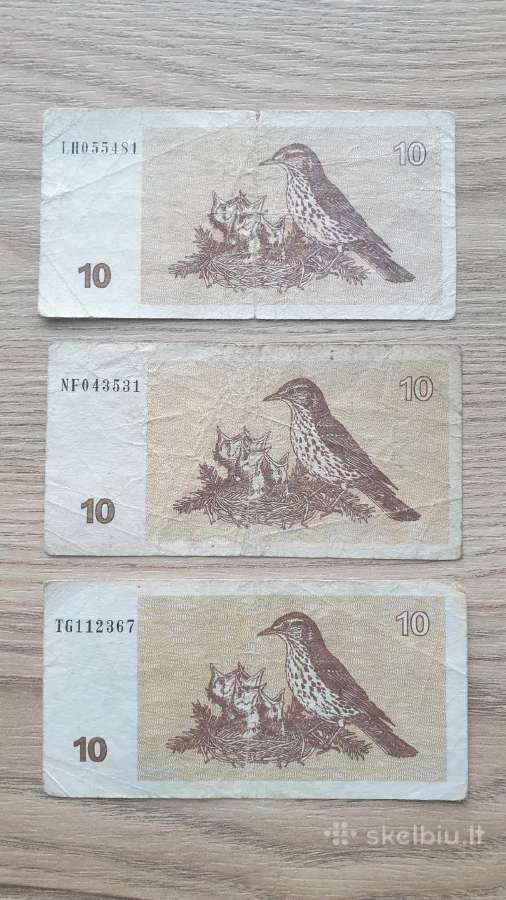 1991 metų apyvartiniai talonai Strazdai - nuotraukos Nr. 2