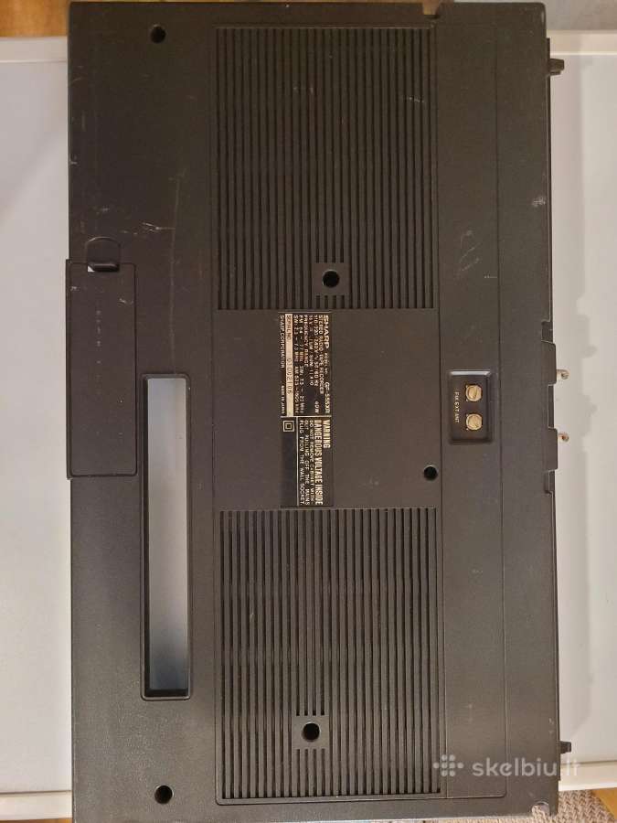 Sharp Gf555, 666 galinis dangtis
