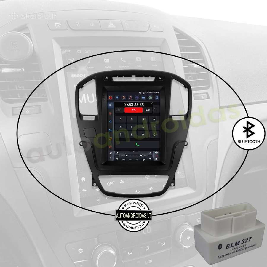 Opel Insignia Android multimedija tesla stiliaus - nuotraukos Nr. 5