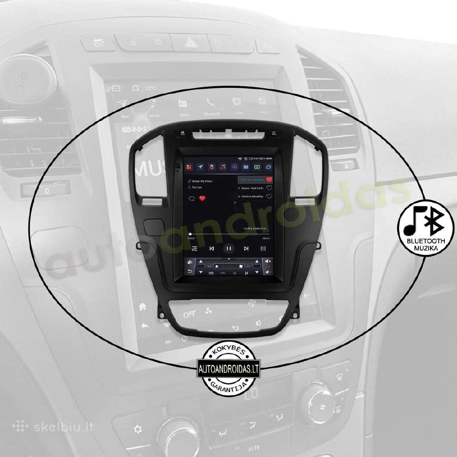 Opel Insignia Android multimedija tesla stiliaus - nuotraukos Nr. 6