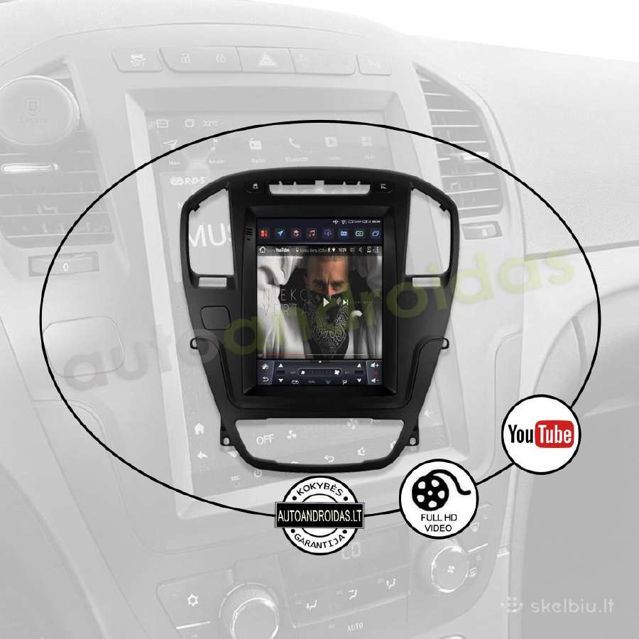 Opel Insignia Android multimedija tesla stiliaus - nuotraukos Nr. 9