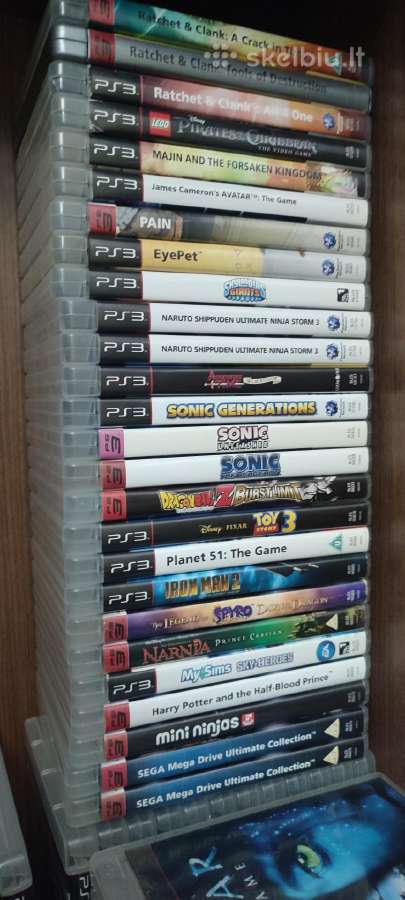 PS3, Playstation 3 vaikiski zaidimai