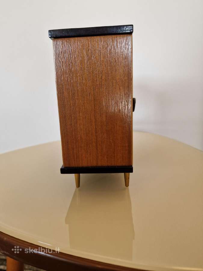 Vintažinis Mid Century Harmle stalo laikrodis - nuotraukos Nr. 7
