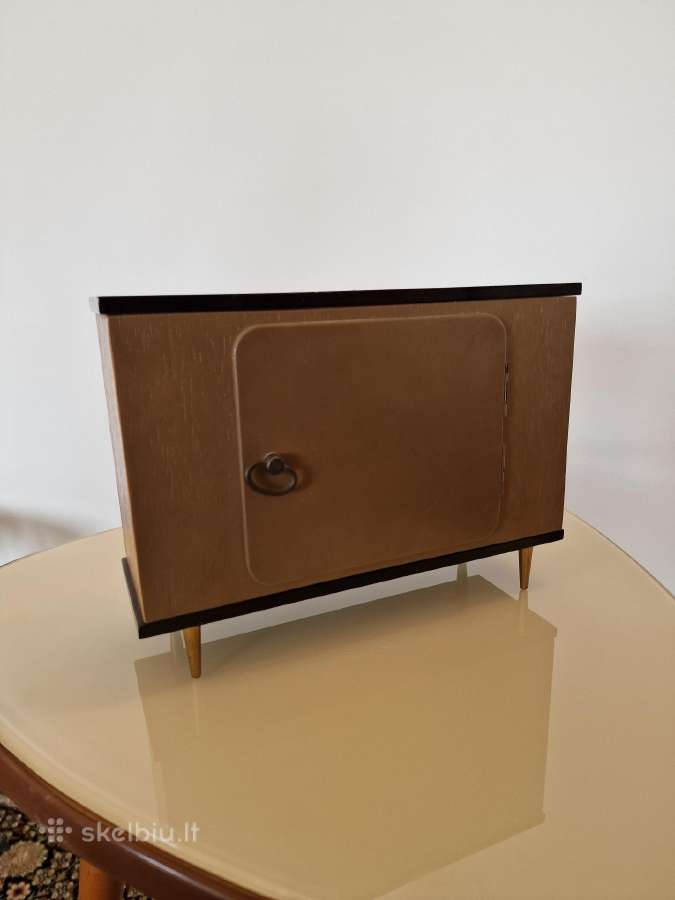 Vintažinis Mid Century Harmle stalo laikrodis - nuotraukos Nr. 8