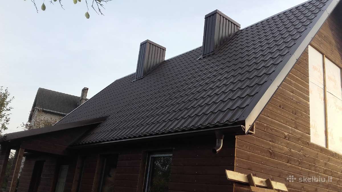 Stogų remontas dengimas kaminu valymas skardinimas - nuotraukos Nr. 2