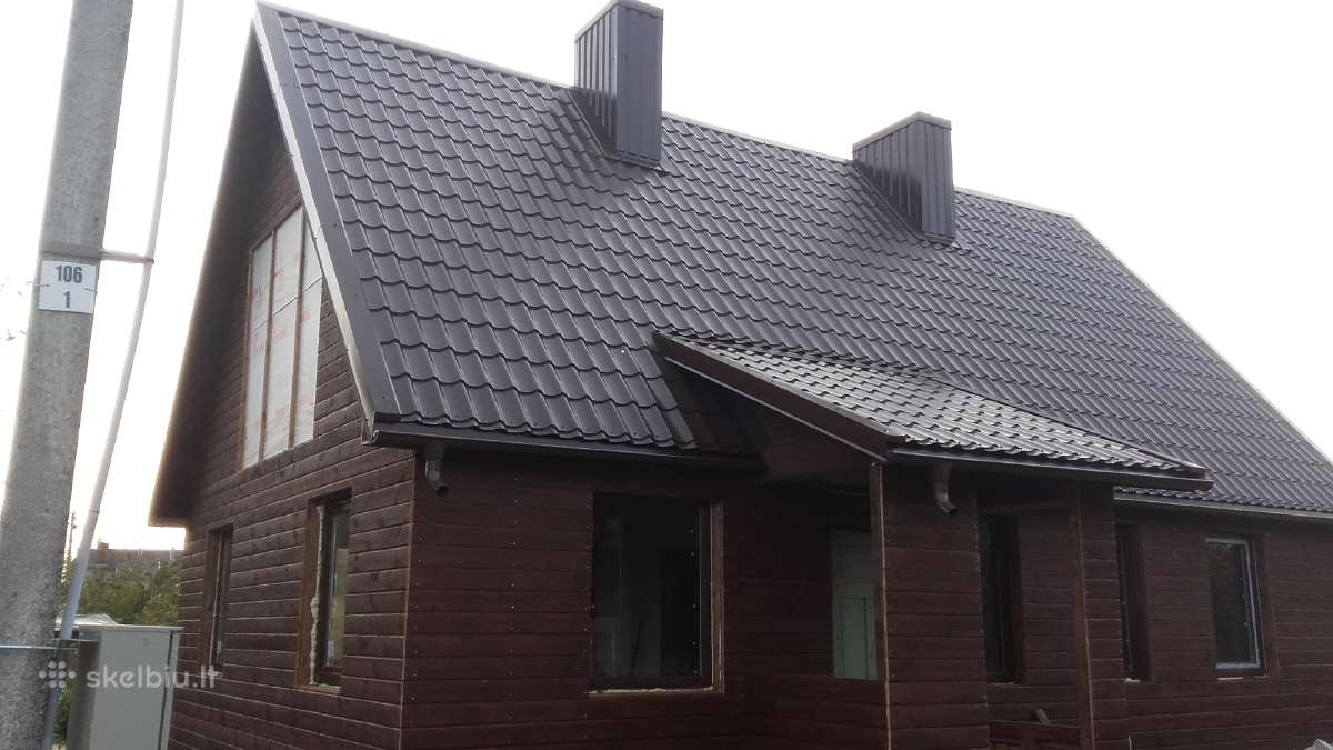 Stogų remontas dengimas kaminu valymas skardinimas - nuotraukos Nr. 9