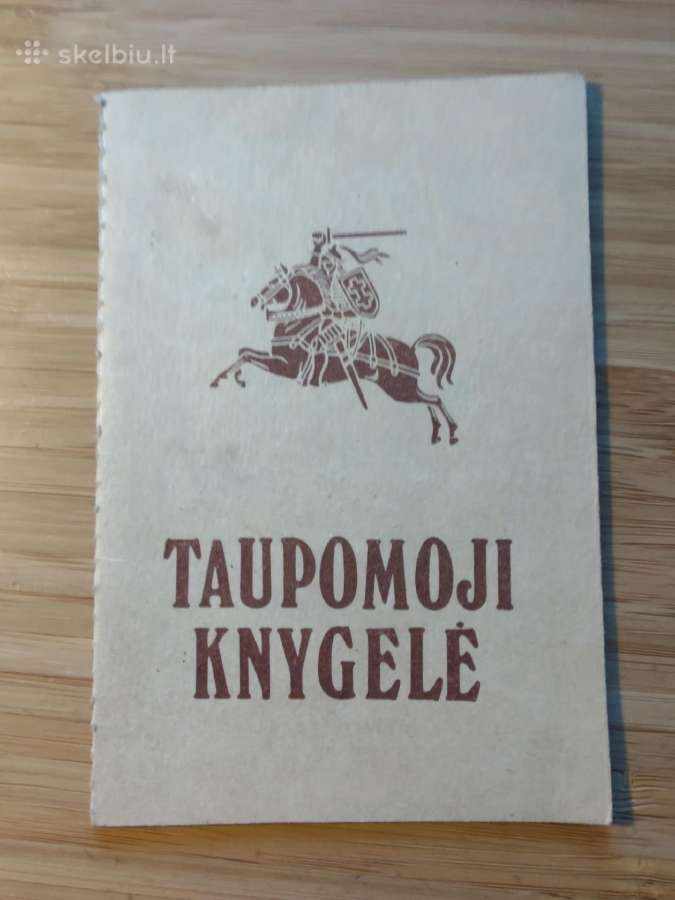 Taupomoji knygelė Kavarskas