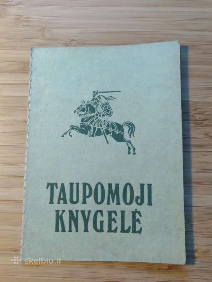 Taupomoji knygelė