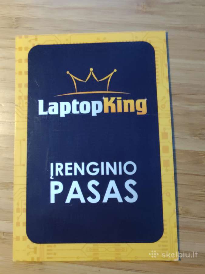 Laptopkin įrenginio pasas 2017