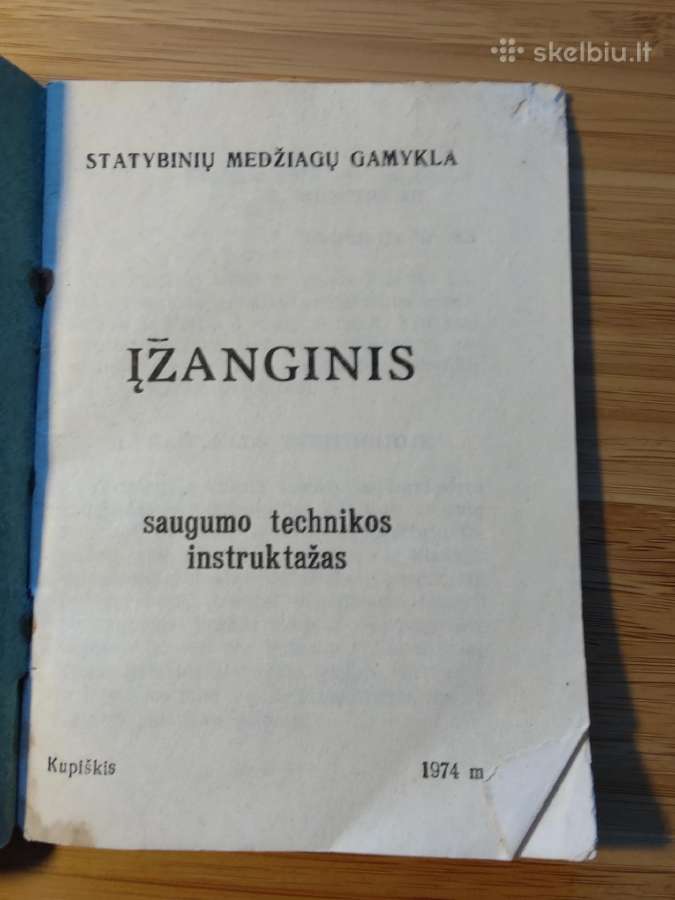 Saugumo technikos instruktažas 1974 Kupiškis - nuotraukos Nr. 2