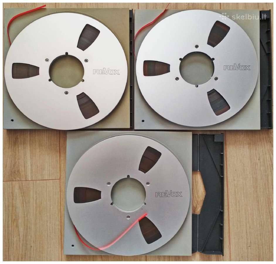 Magnetofono juostos Tdk Agfa Revox Maxell - nuotraukos Nr. 26