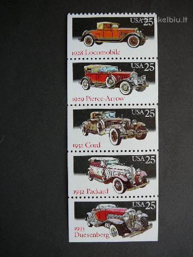 Automobiliai JAV 1988 svarus us666