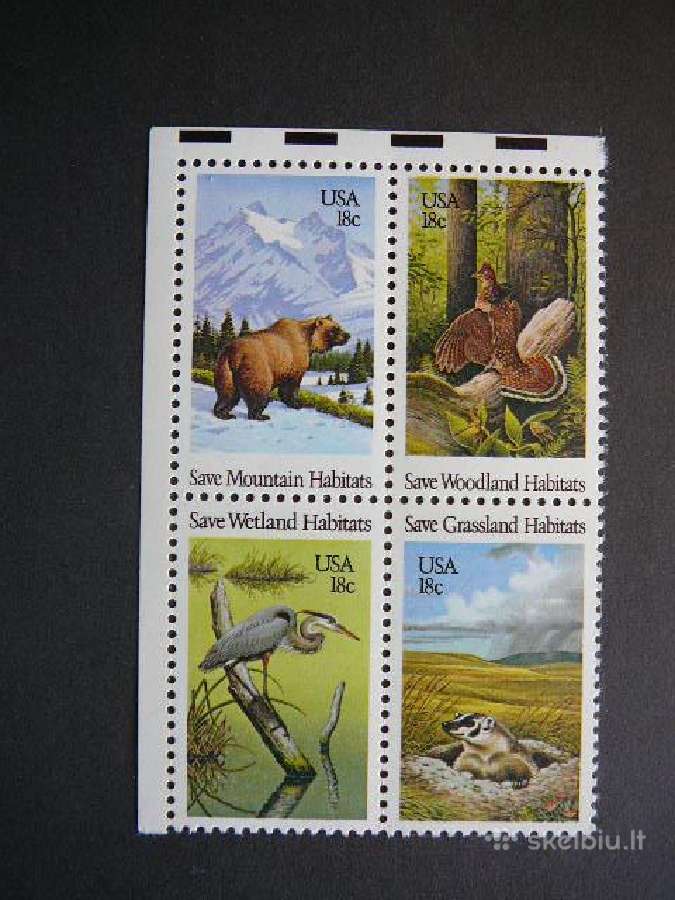 Meskos Pauksciai JAV 1981 svarus us665