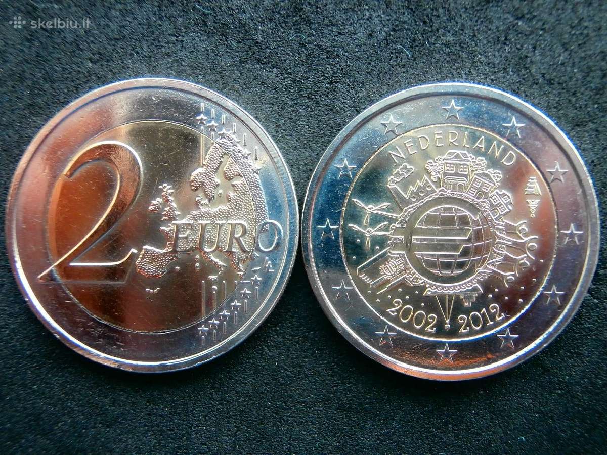 Proginės Euro monetos 2012 m. - nuotraukos Nr. 4