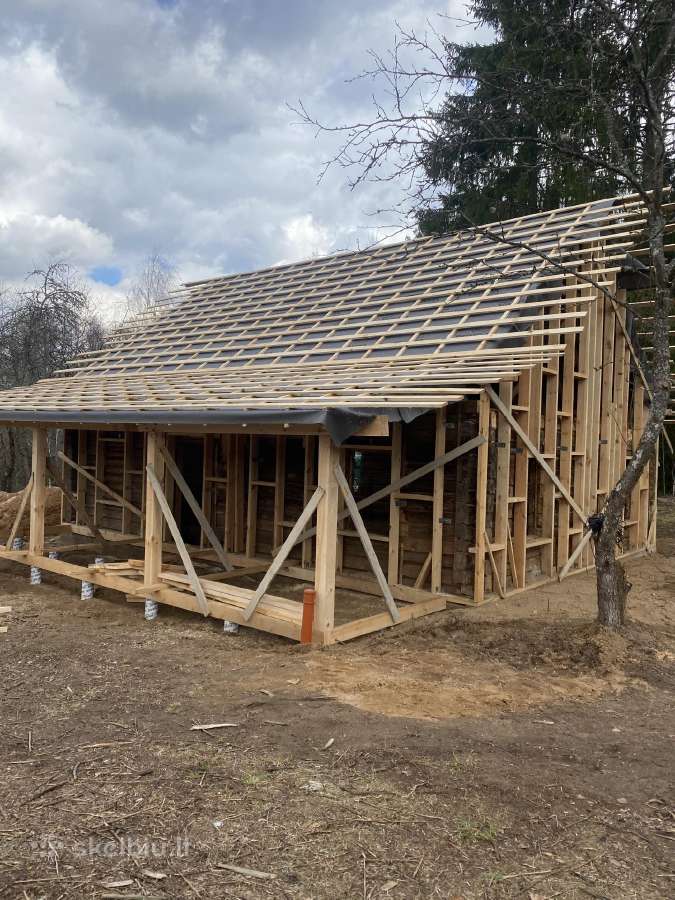 Stogų dengimas dzukijoje, senų namų renovacija - nuotraukos Nr. 31