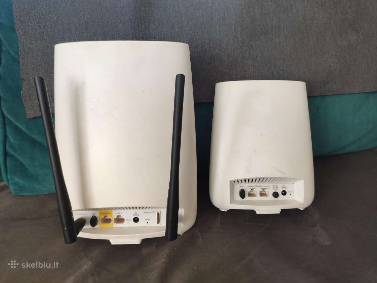 4G lte Orbi Mesh routeris su satelitu - nuotraukos Nr. 3