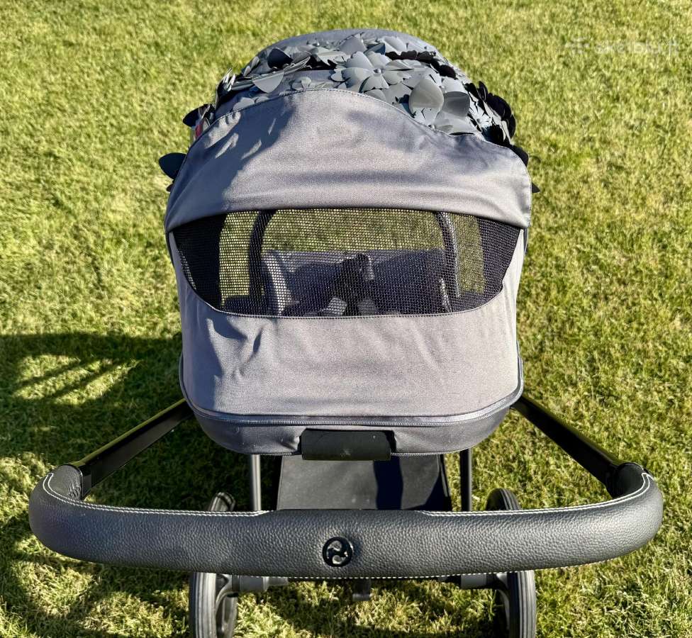 Cybex Priam Simply Flowers grey V4 - nuotraukos Nr. 4