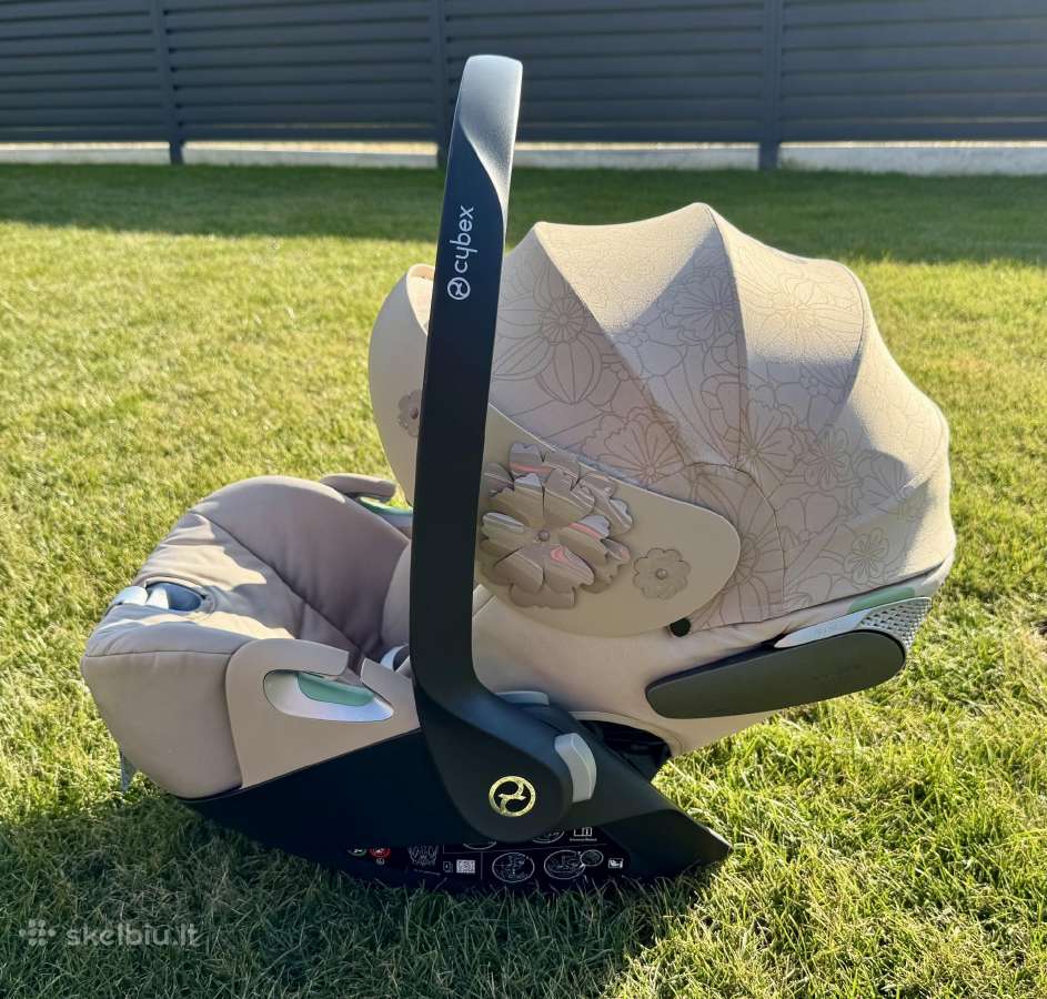 Cybex Priam Simply Flowers grey V4 - nuotraukos Nr. 9
