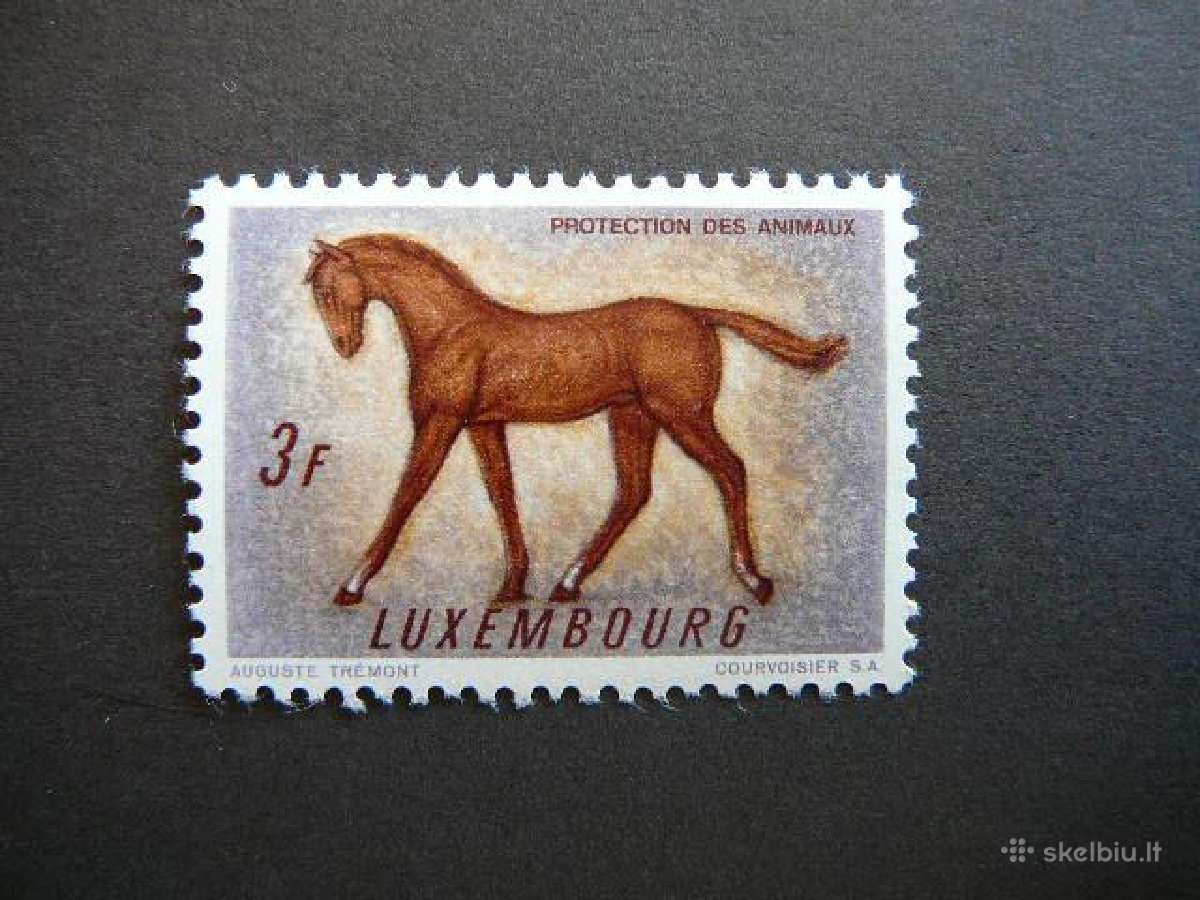 Arkliai Liuksemburgas 1961 Mnh lkm639