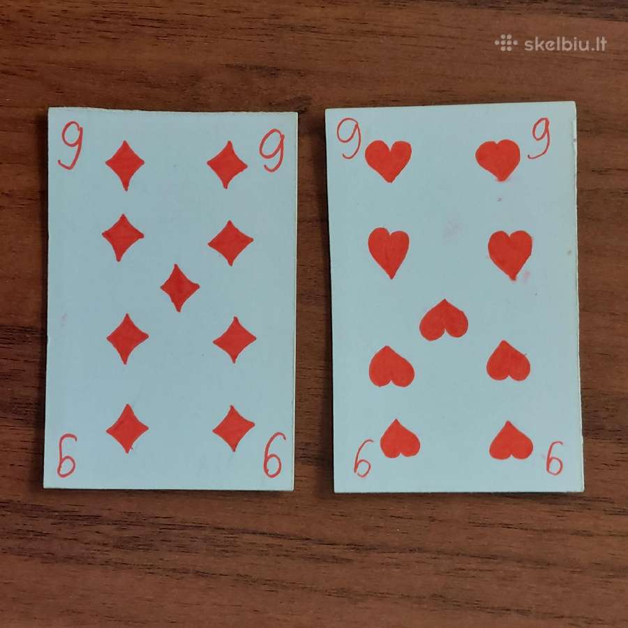Tapytojo pieštos kortos/ Kortos-piešiniai / Tapyba - nuotraukos Nr. 37