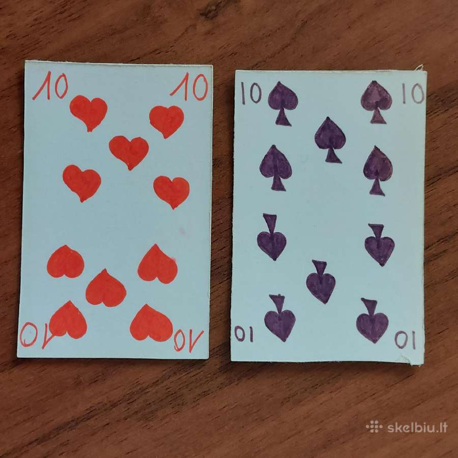 Tapytojo pieštos kortos/ Kortos-piešiniai / Tapyba - nuotraukos Nr. 38