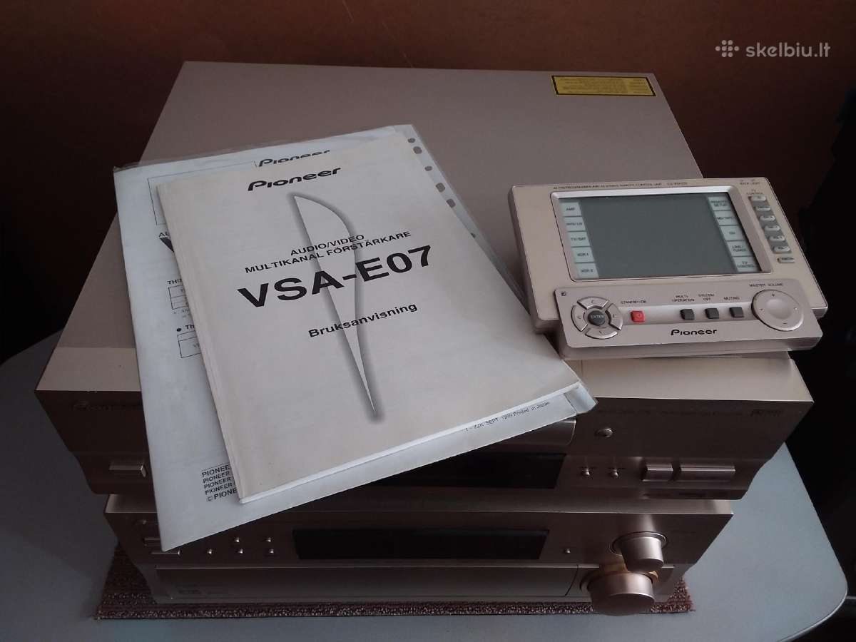 Pioneer Vsa-e07 + Dv717 - nuotraukos Nr. 4