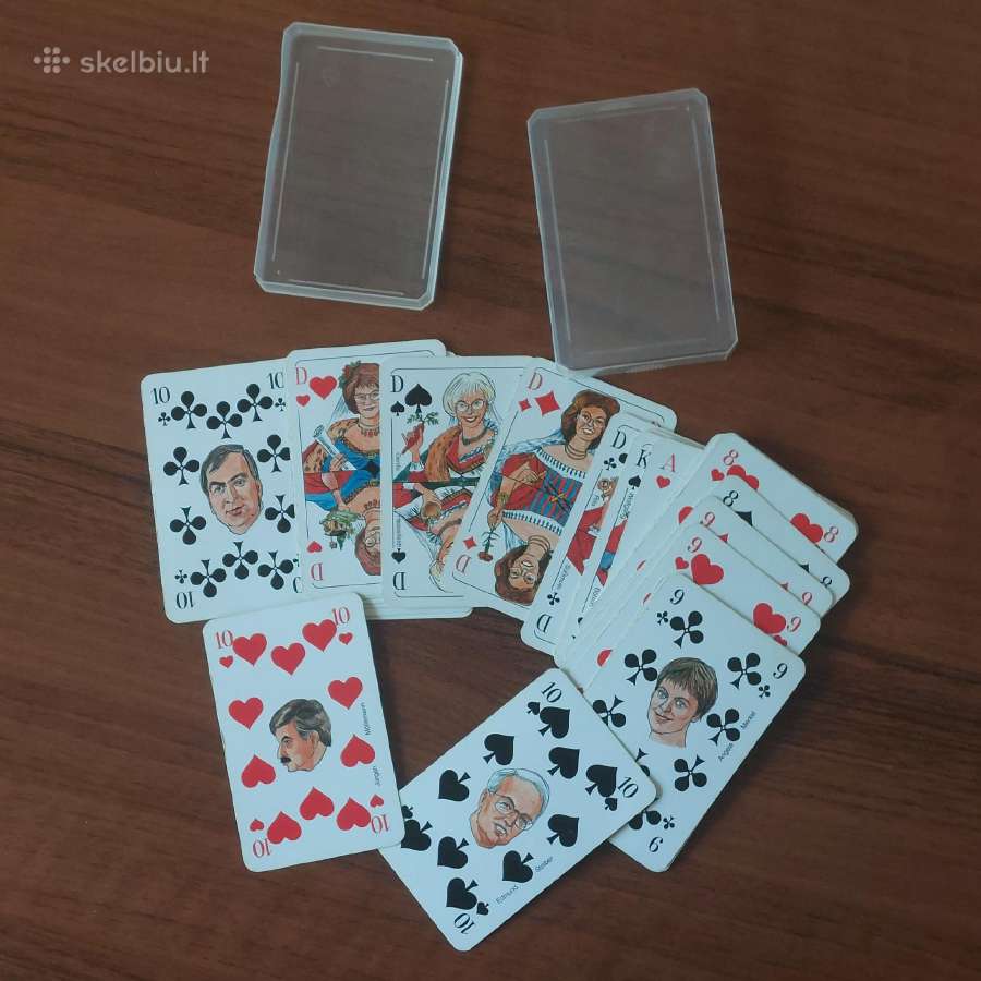 Kolekcinės kortos / Vokiškas dizainas - Politikai - nuotraukos Nr. 8