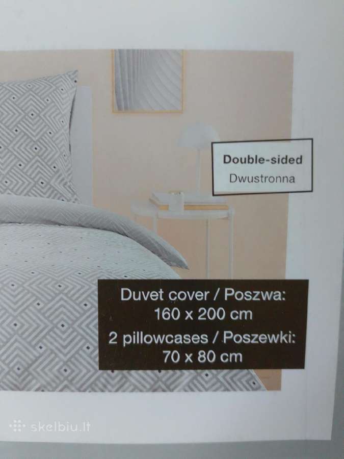 Patalynės komplektas dvigulė lovai 160x200 cm - nuotraukos Nr. 3