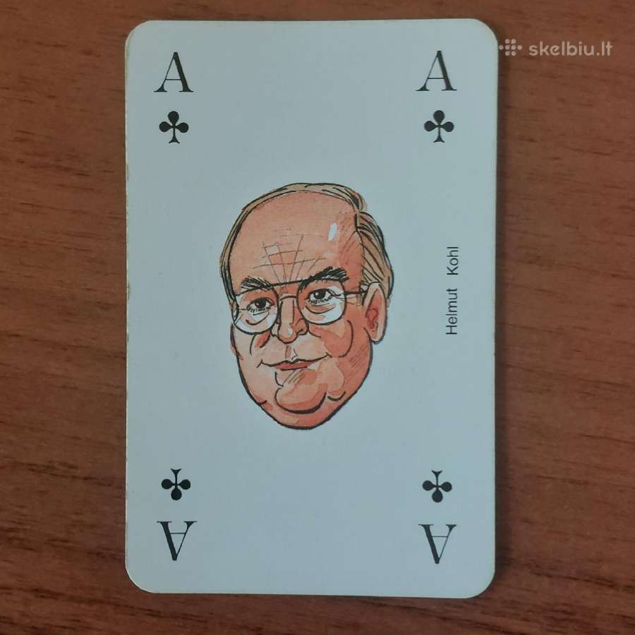 Kolekcinės kortos / Vokiškas dizainas - Politikai - nuotraukos Nr. 25
