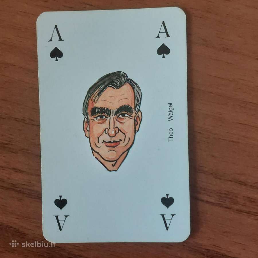 Kolekcinės kortos / Vokiškas dizainas - Politikai - nuotraukos Nr. 29