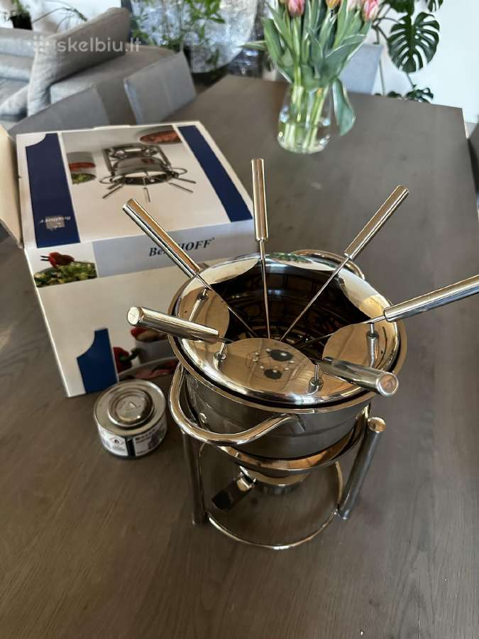 Visai naujasfondue puodas