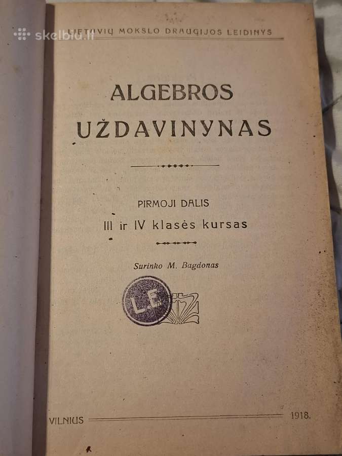 Senos knygos - nuotraukos Nr. 4