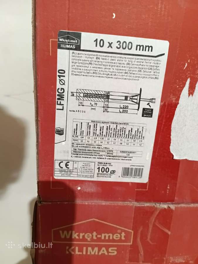 Smeigė su met. vinimi Lfmg10x300