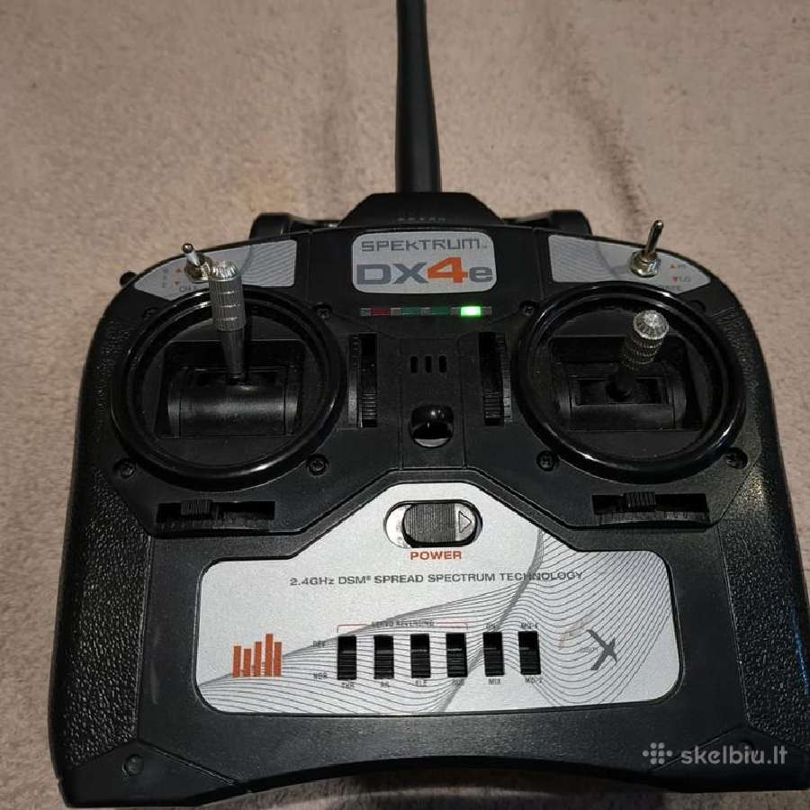 Spektrum Dx4e 2.4ghz 4 kanalų sisutuvas - nuotraukos Nr. 2