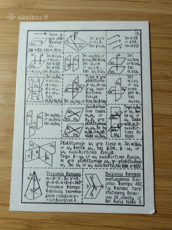 Geometrija mokomoji medžiaga - nuotraukos Nr. 4