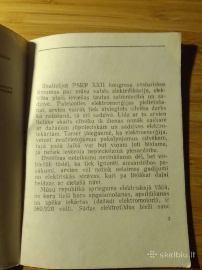 Ką gyventojas turi žinoti apie elektros srovę 1962 - nuotraukos Nr. 3