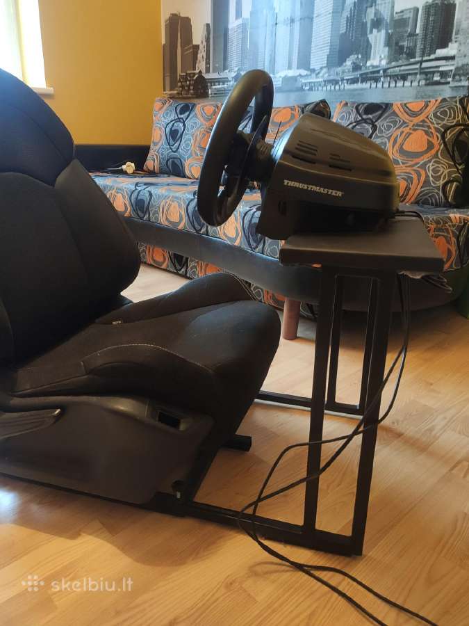Thrustmster t300rs GT su sėdyne - nuotraukos Nr. 5