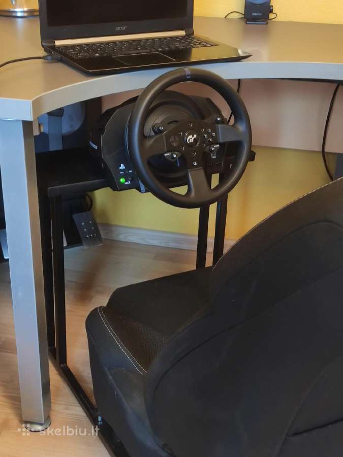 Thrustmster t300rs GT su sėdyne - nuotraukos Nr. 11